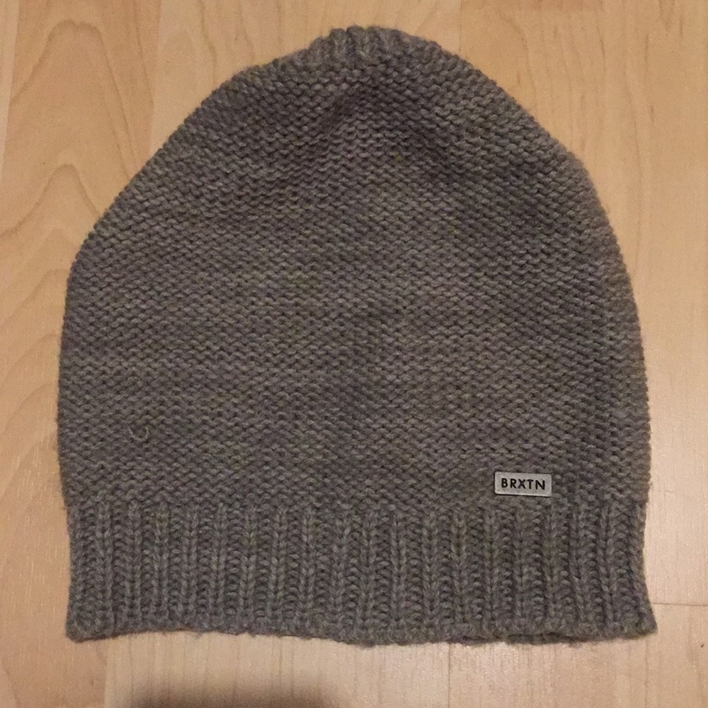 Grey Brixton Beanie One Size